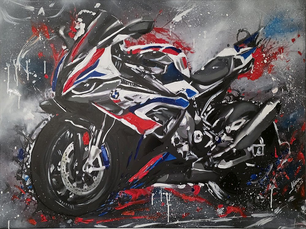 ArteDiAlina.com painting: shall we go for a ride?